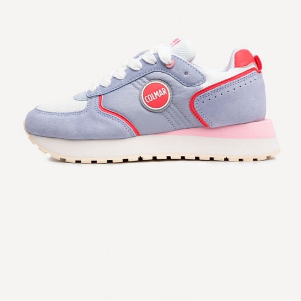 Colmar Women's Travis Block H. Outsole in Lilac/White/Fuchsia New W/box EU 38